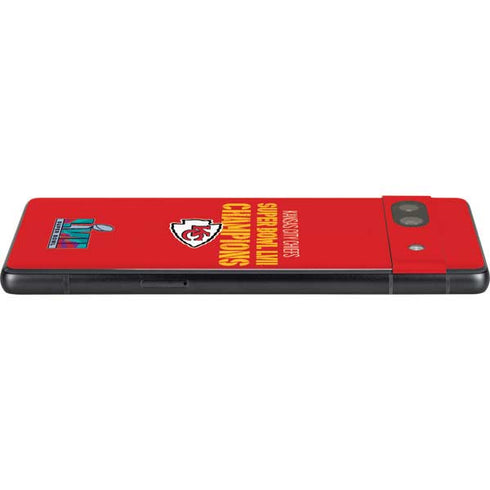 NFL Kansas City Chiefs Super Bowl LVII Champions Google Pixel 7a Skin